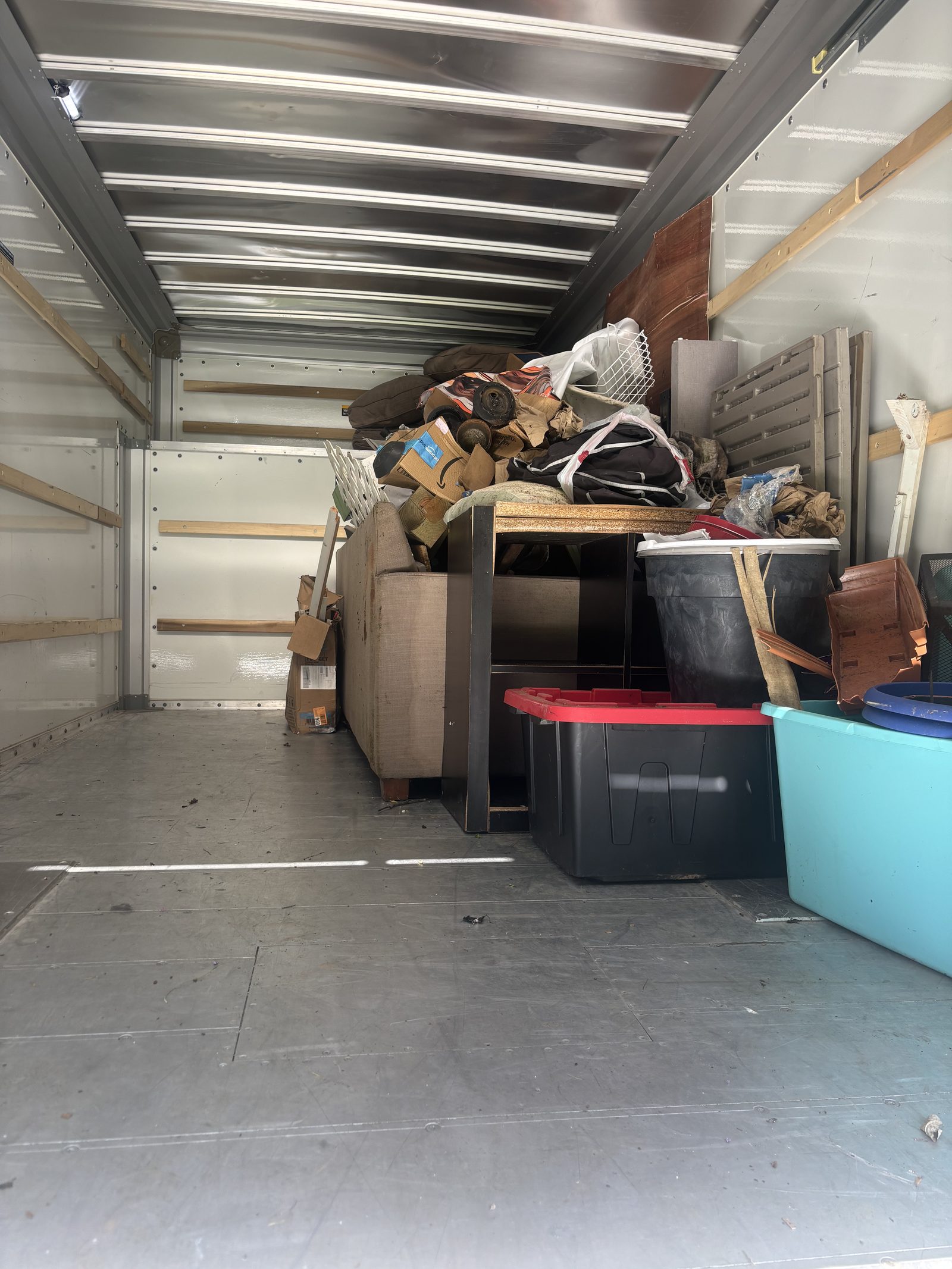 Full truck load junk removal in Madison VA — Albemarle Moving