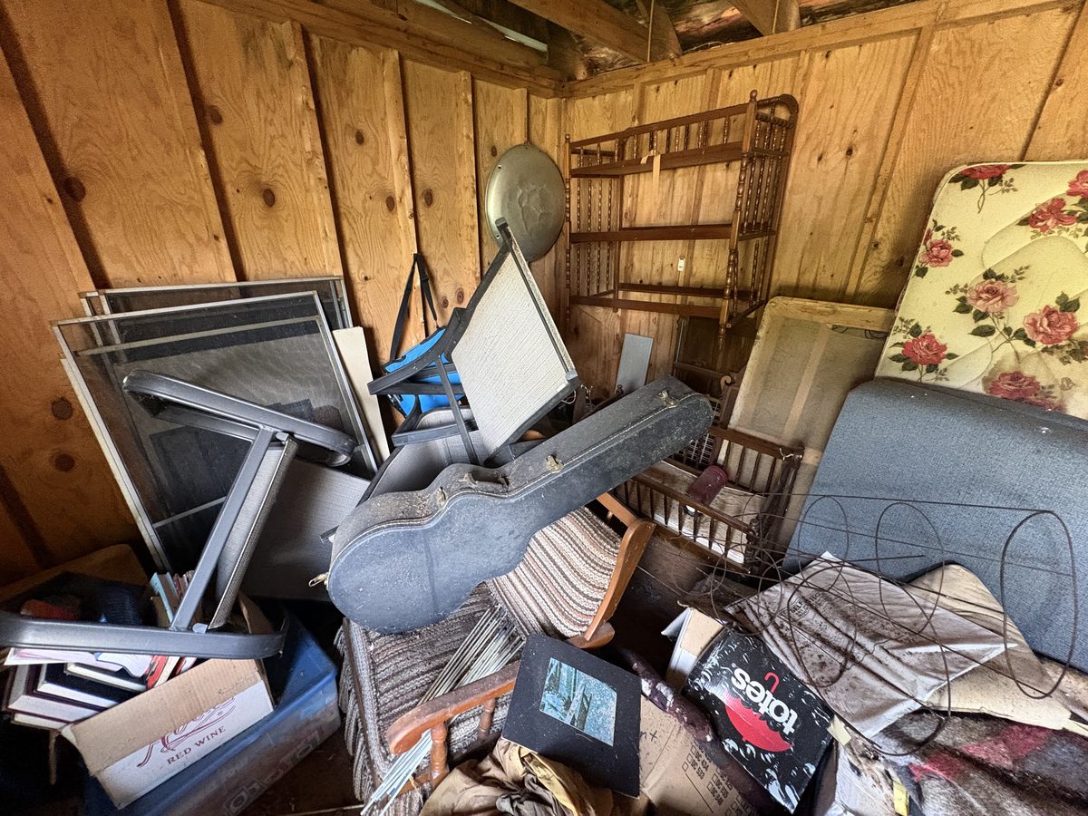 Shed Demolition in Charlottesville, VA — real job photo, Albemarle Moving & Junk Removal