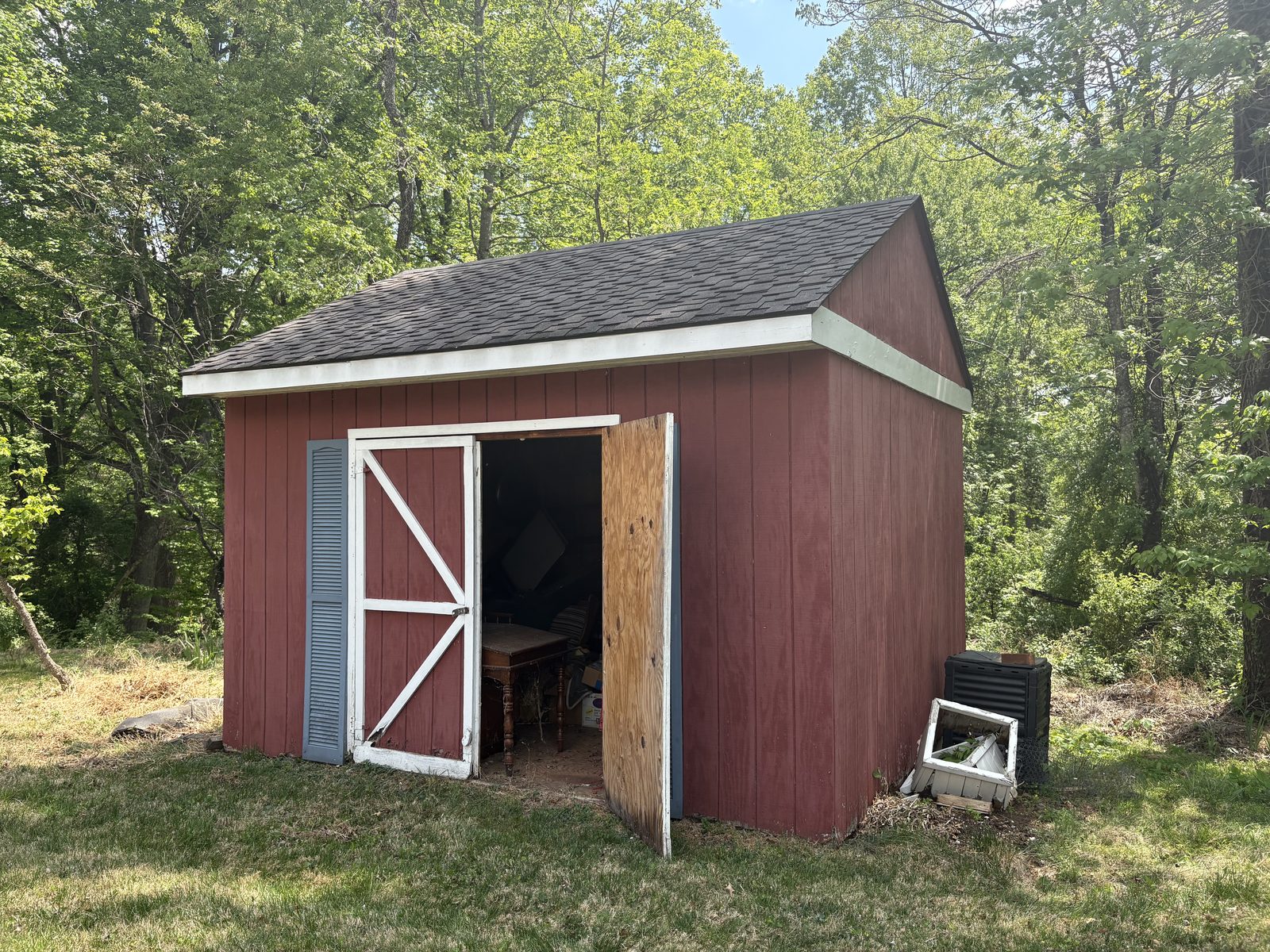 Shed demolition permit Albemarle County VA